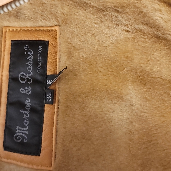 Tan Leather pant and jacket. - Picture 2 of 9